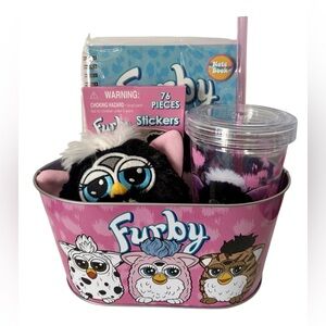 Limited Edition Furby Hasbro Valentines Day Easter Pink Gift Basket 2024